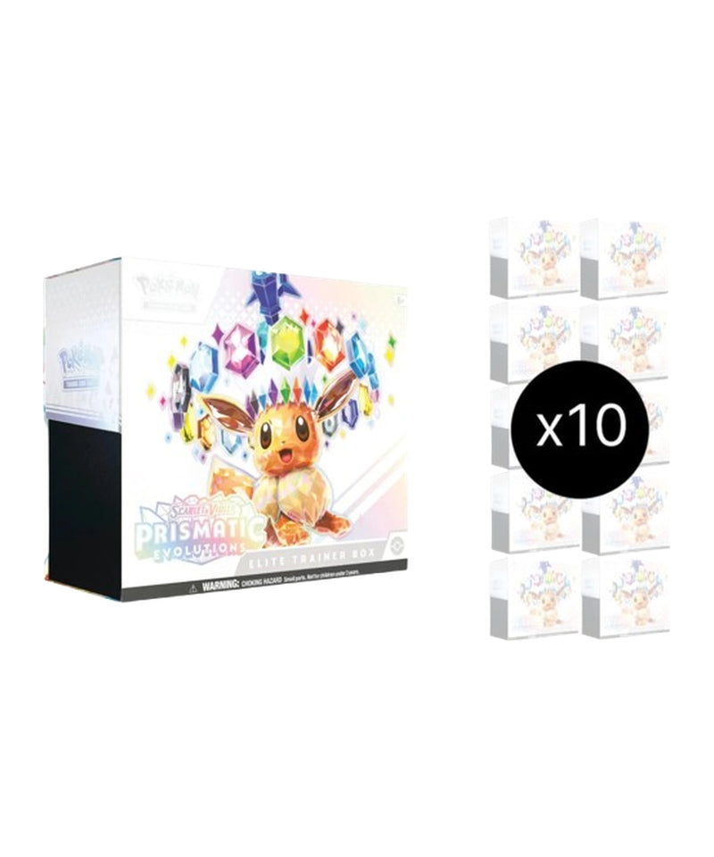 Prismatic Evolutions Elite Trainer Box Case