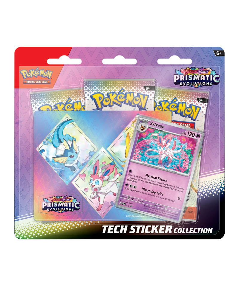 Prismatic Evolutions Tech Sticker Collection - Sylveon