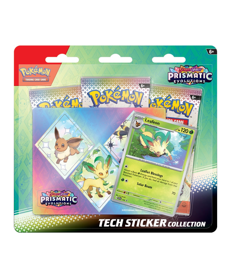 Prismatic Evolutions Tech Sticker Collection (Set of 3)