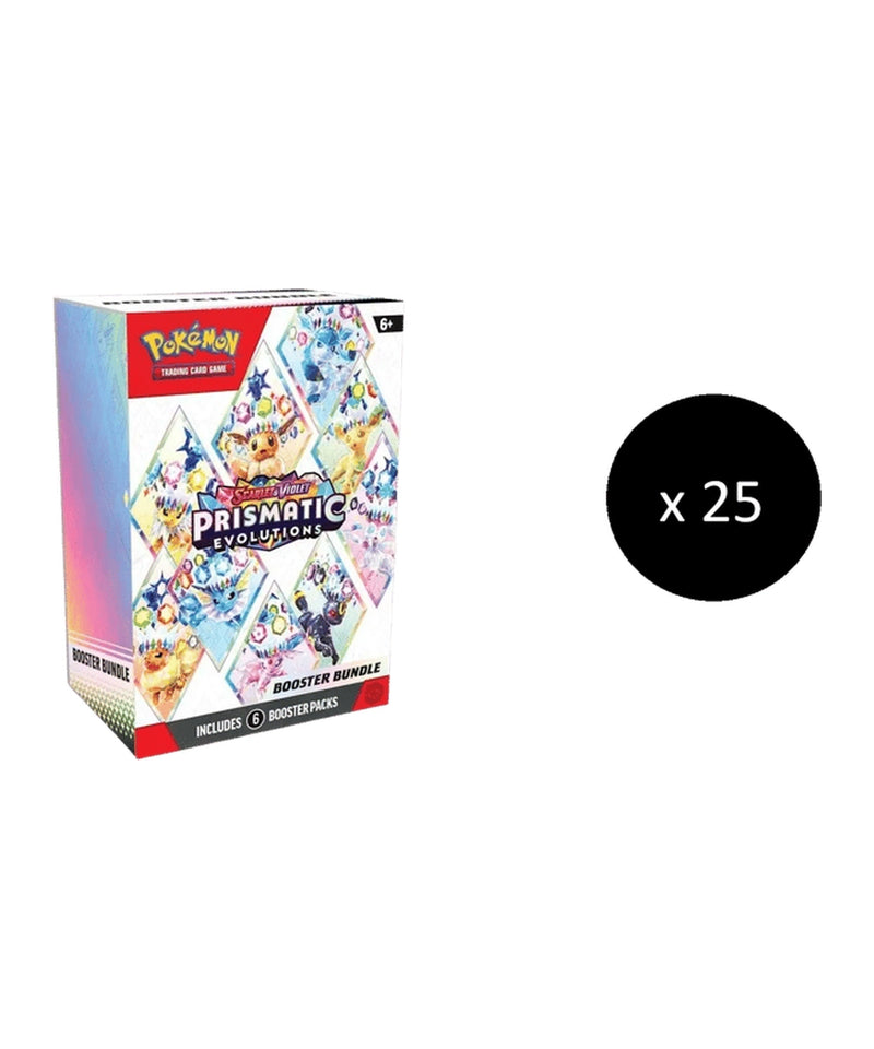 Prismatic Evolutions Booster Bundle Case