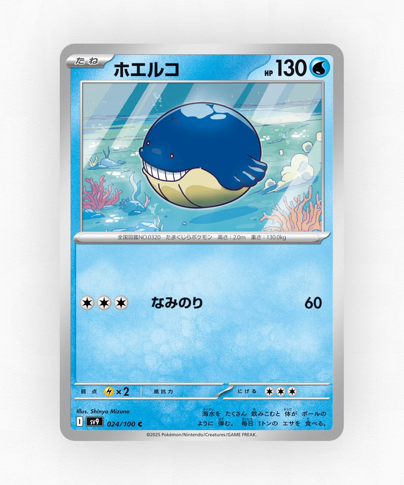 Wailmer - Battle Partners 024/100 (Non-Holo)