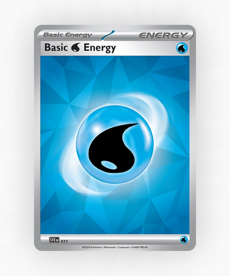 Basic Water Energy - Scarlet & Violet Energies 011 (Non-Holo)