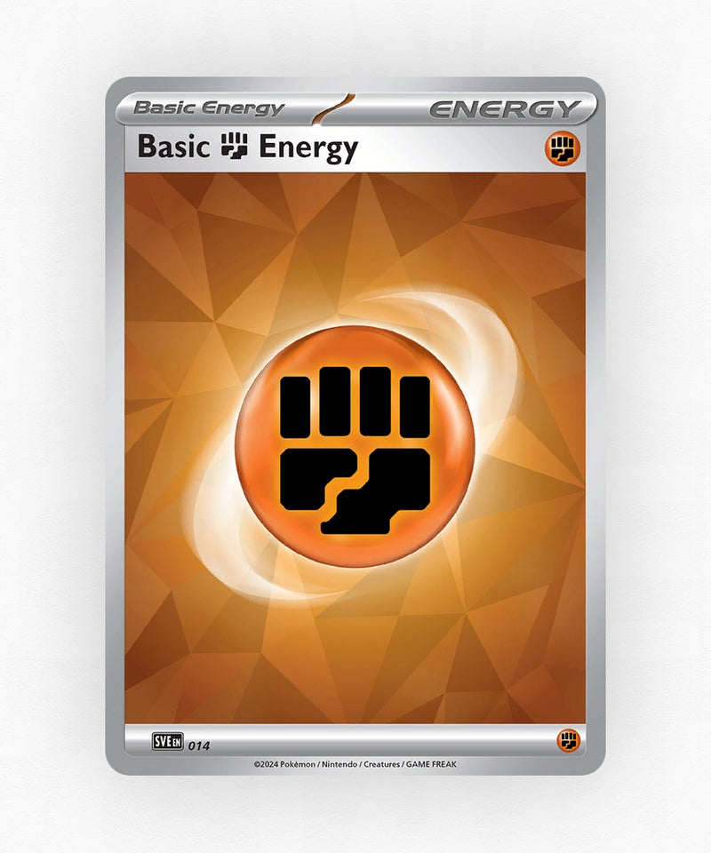 Basic Fighting Energy - Scarlet & Violet Energies 014 (Non-Holo)