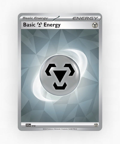 Basic Metal Energy - Scarlet & Violet Energies 016 (Reverse Holo)