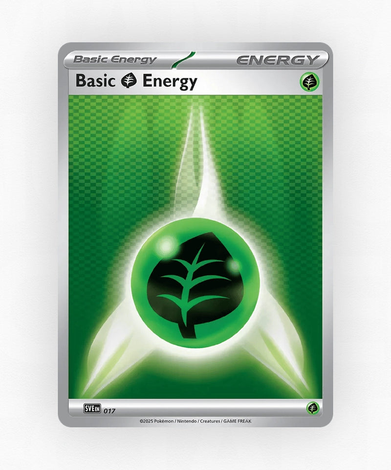 Basic Grass Energy - Scarlet & Violet Energies 017 (Reverse Holo)