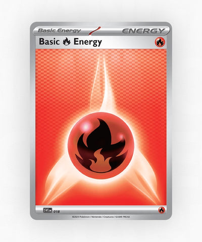 Basic Fire Energy - Scarlet & Violet Energies 018 (Non-Holo)