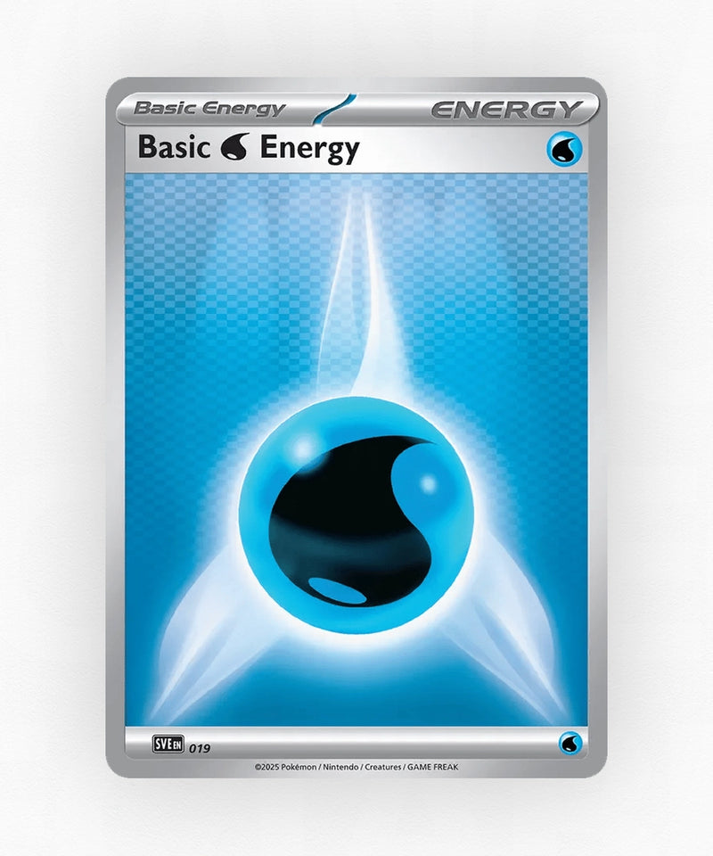 Basic Water Energy - Scarlet & Violet Energies 019 (Non-Holo)