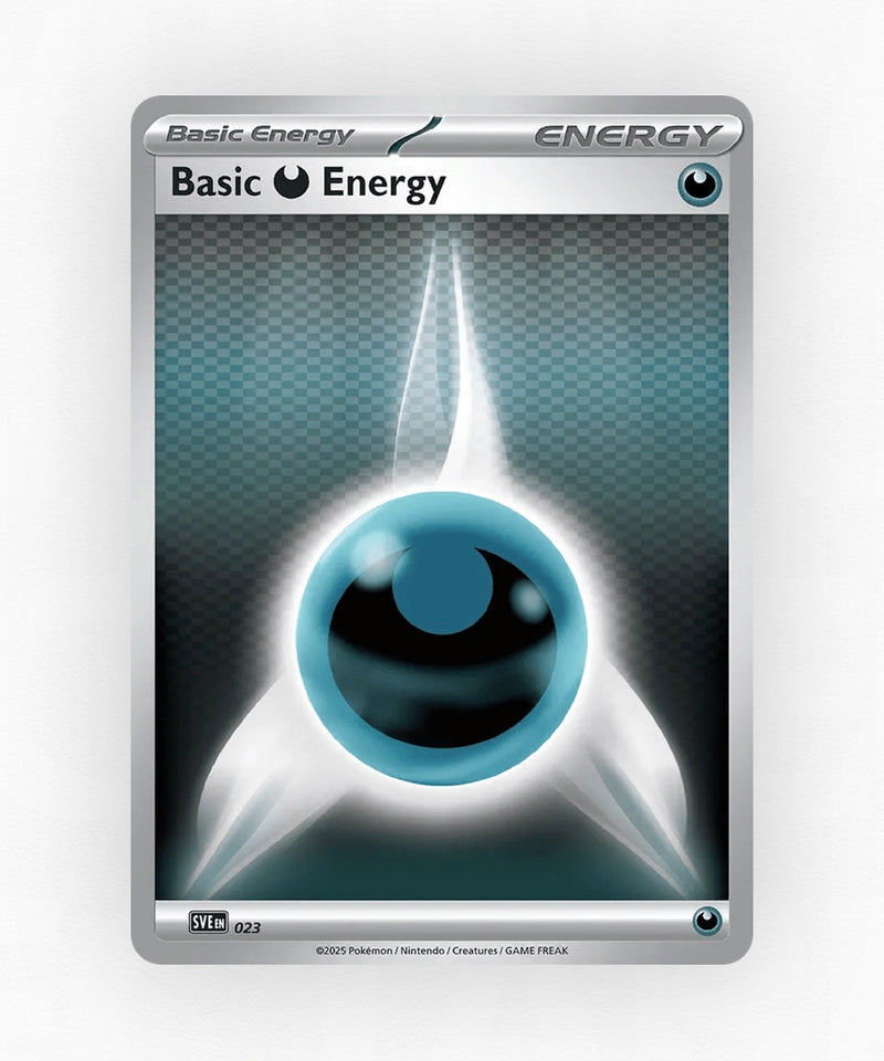 Basic Darkness Energy - Scarlet & Violet Energies 023 (Non-Holo)
