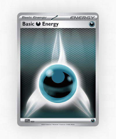 Basic Darkness Energy - Scarlet & Violet Energies 023 (Reverse Holo)