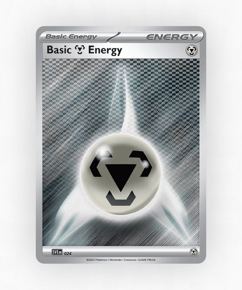 Basic Metal Energy - Scarlet & Violet Energies 024 (Reverse Holo)