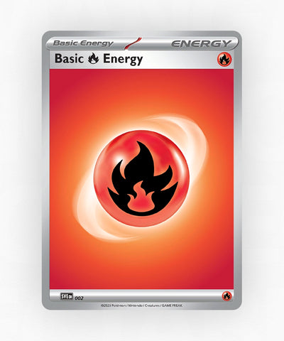 Basic Fire Energy - Scarlet & Violet Energies 002 (Non-Holo)