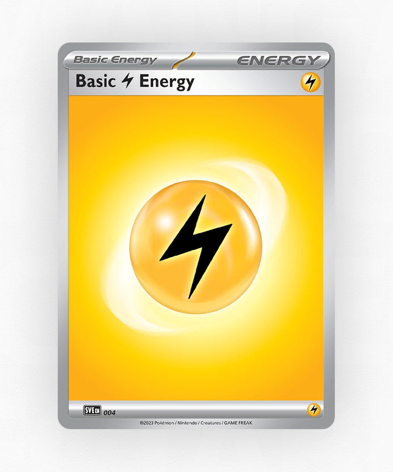 Basic Lightning Energy - Scarlet & Violet Energies 004 (Non-Holo)