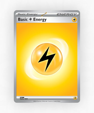 Basic Lightning Energy - Scarlet & Violet Energies 004 (Non-Holo)