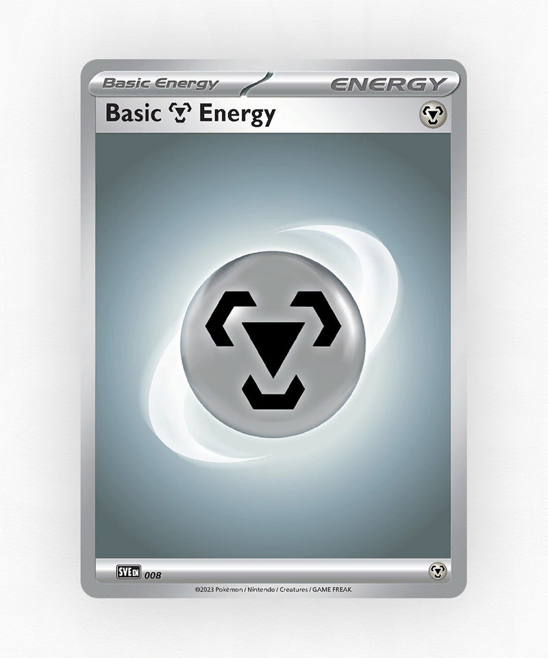 Basic Metal Energy - Scarlet & Violet Energies 008 (Non-Holo)