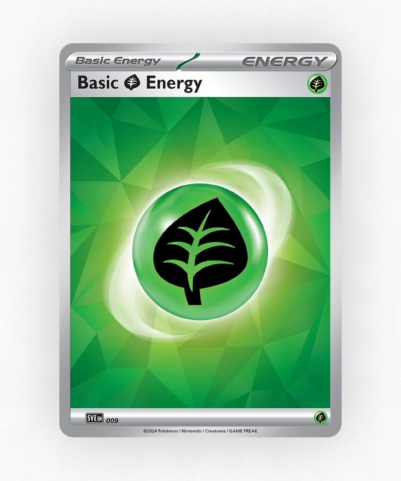 Basic Grass Energy - Scarlet & Violet Energies 009 (Non-Holo)