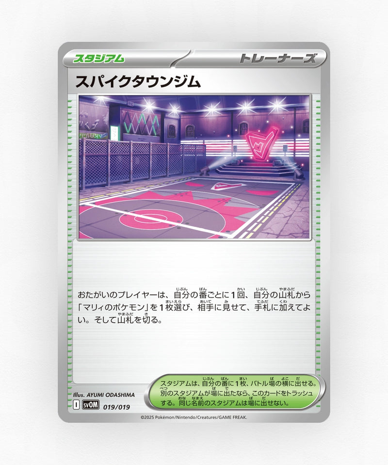 Spikemuth Gym - Marnie's Morpeko & Grimmsnarl ex Starter Set ex 019/019 (Non-Holo)