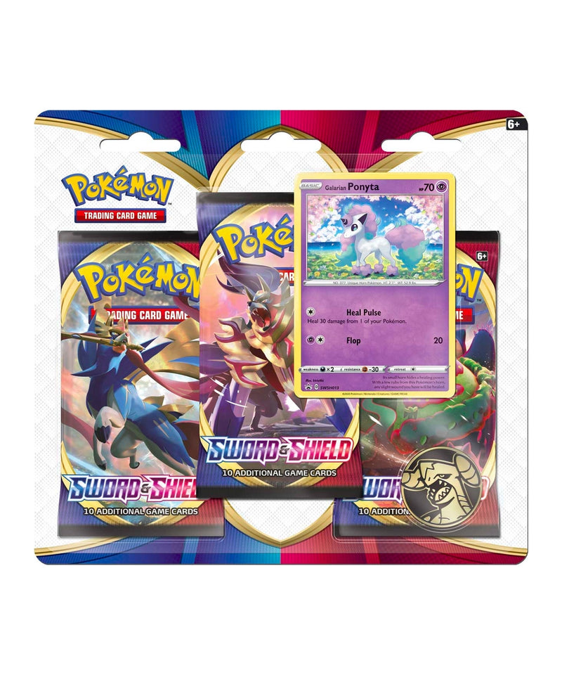 Sword & Shield 3-Pack Blister - Galarian Ponyta