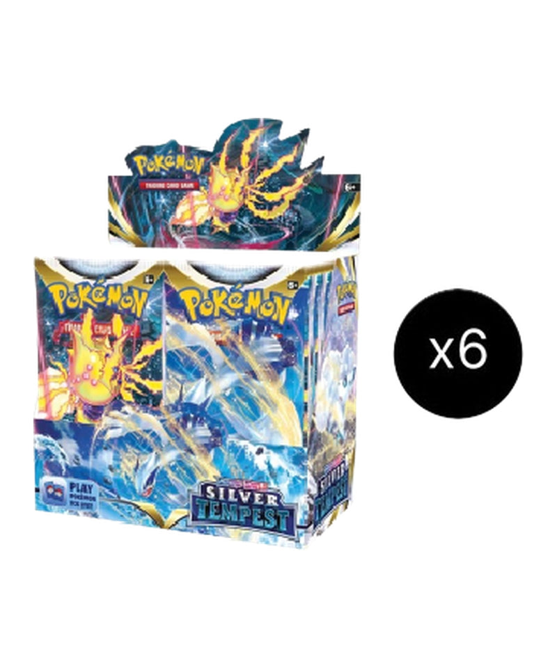 Silver Tempest Booster Box Case