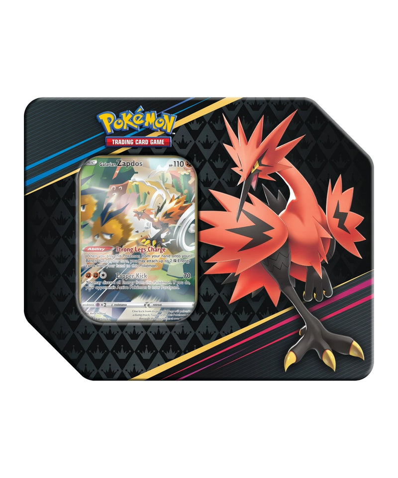 Crown Zenith Tin - Galarian Zapdos