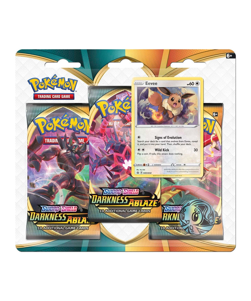 Darkness Ablaze 3 Pack Blister - Eevee