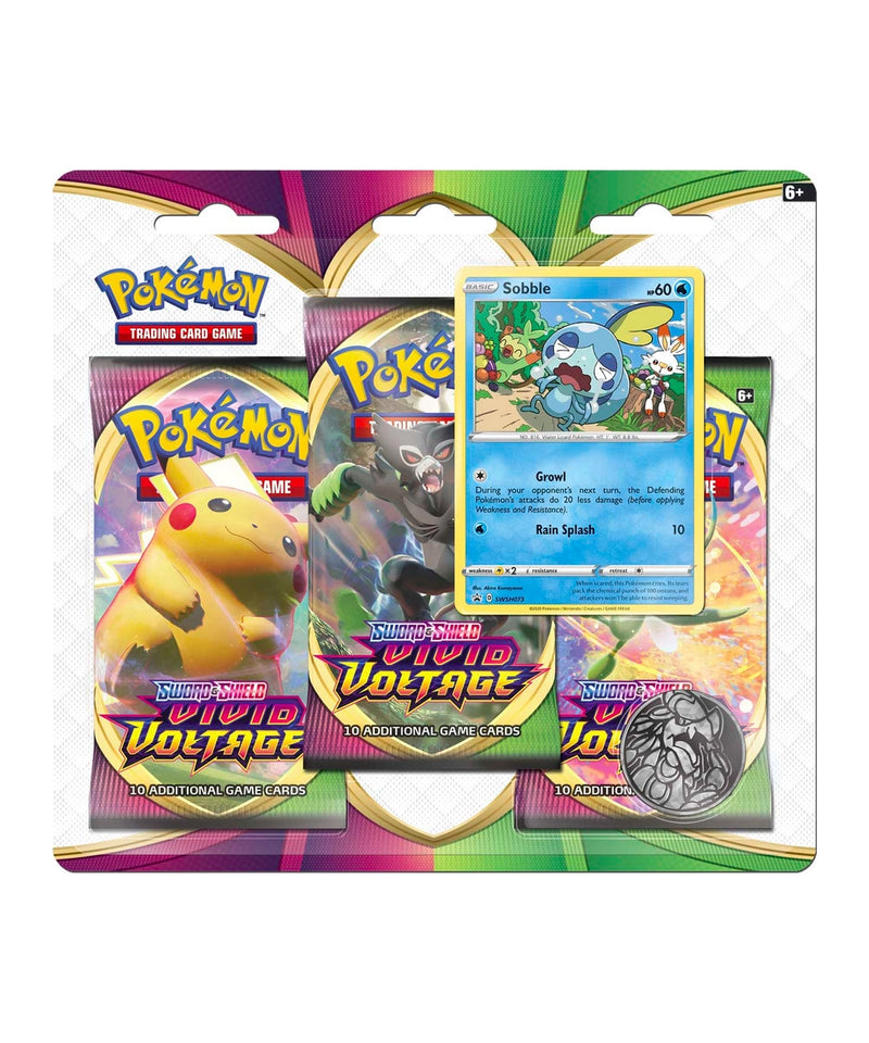 Vivid Voltage 3-Pack Blister - Sobble