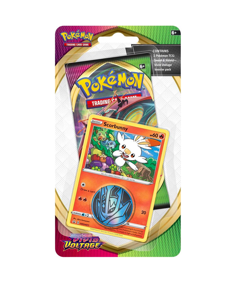 Vivid Voltage Single Pack Blister - Scorbunny