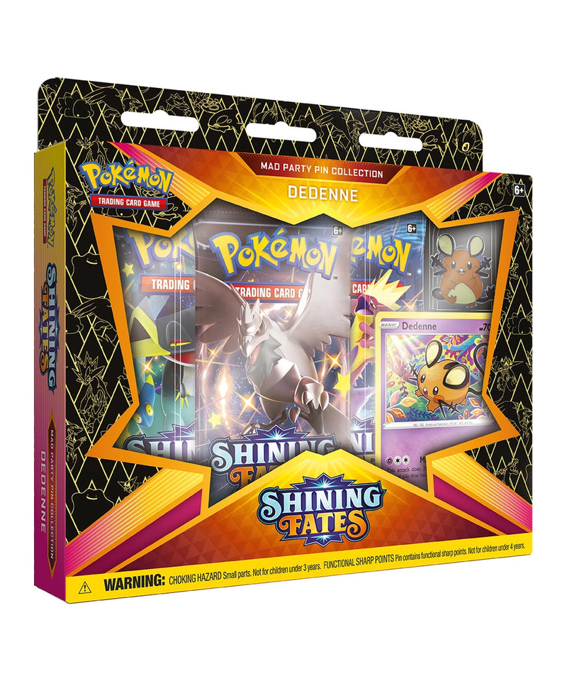 Shining Fates Mad Party Pin Collection - Dedenne