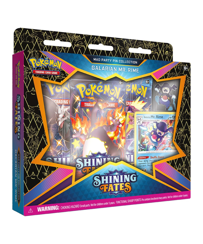 Shining Fates Mad Party Pin Collection - Galarian Mr. Rime