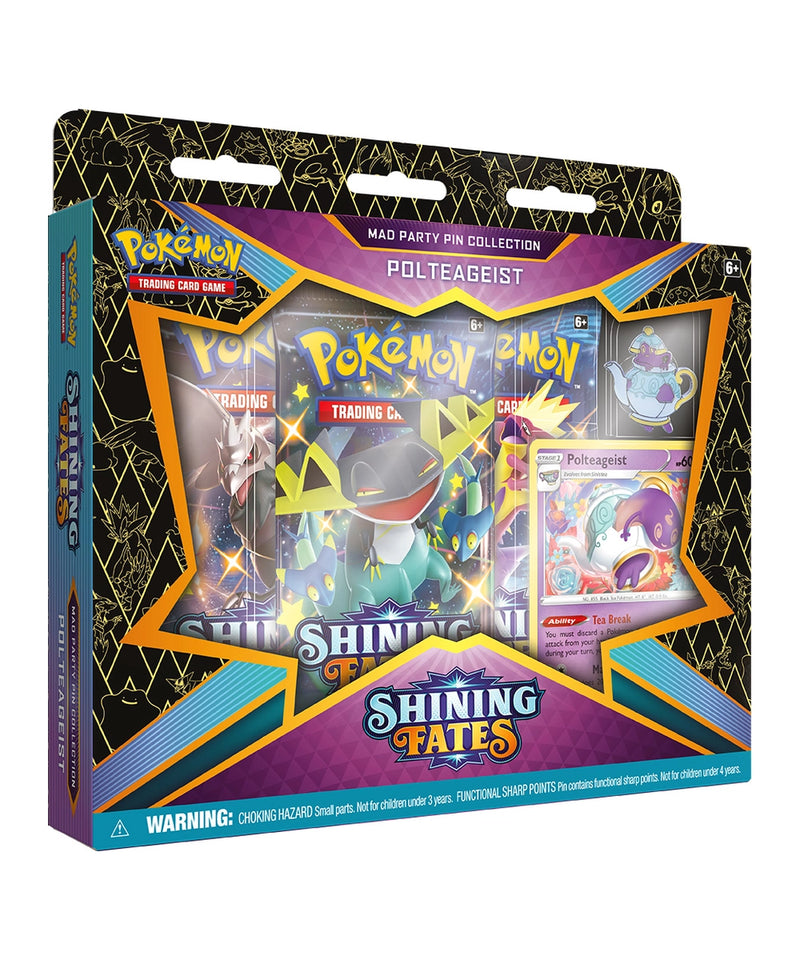 Shining Fates Mad Party Pin Collection - Polteageist