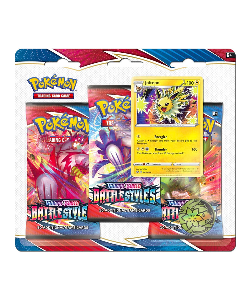 Battle Styles 3-Pack Blister - Jolteon