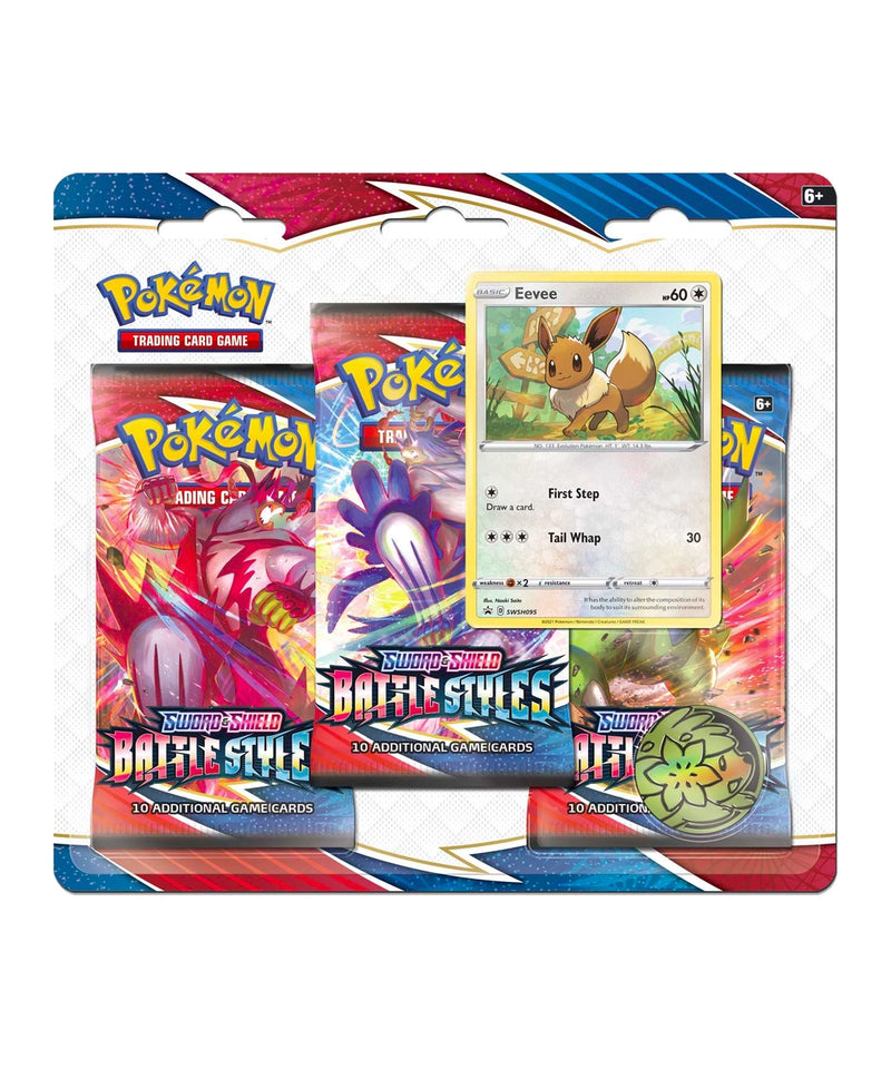 Battle Styles 3-Pack Blister - Eevee