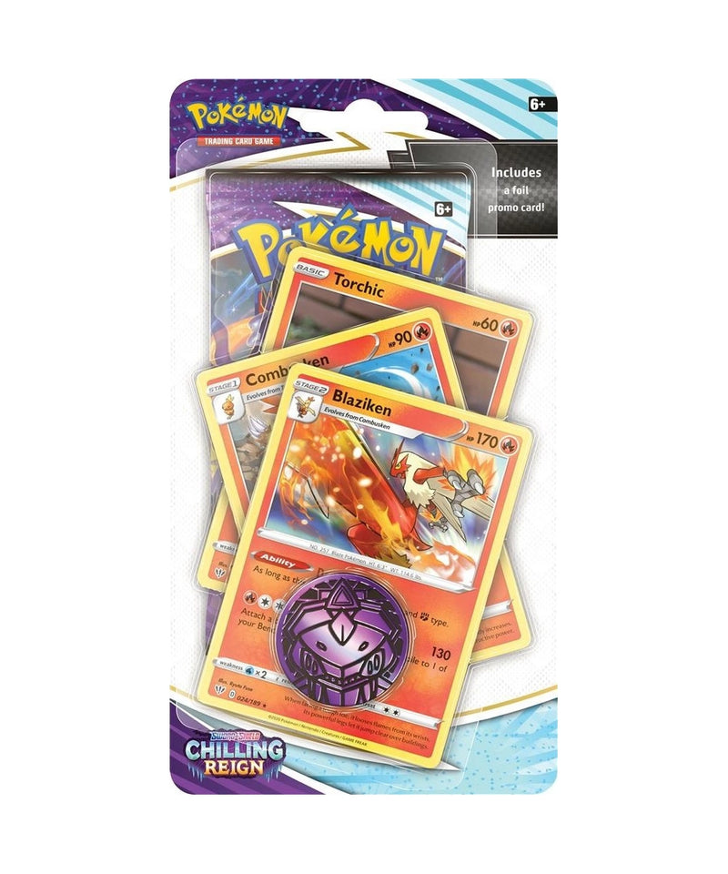 Chilling Reign Premium Checklane Blister - Blaziken