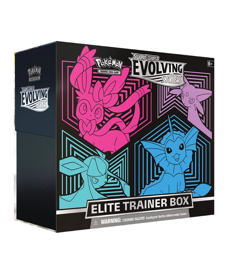 Evolving Skies Elite Trainer Box - Glaceon/Vaporeon/Sylveon/Espeon