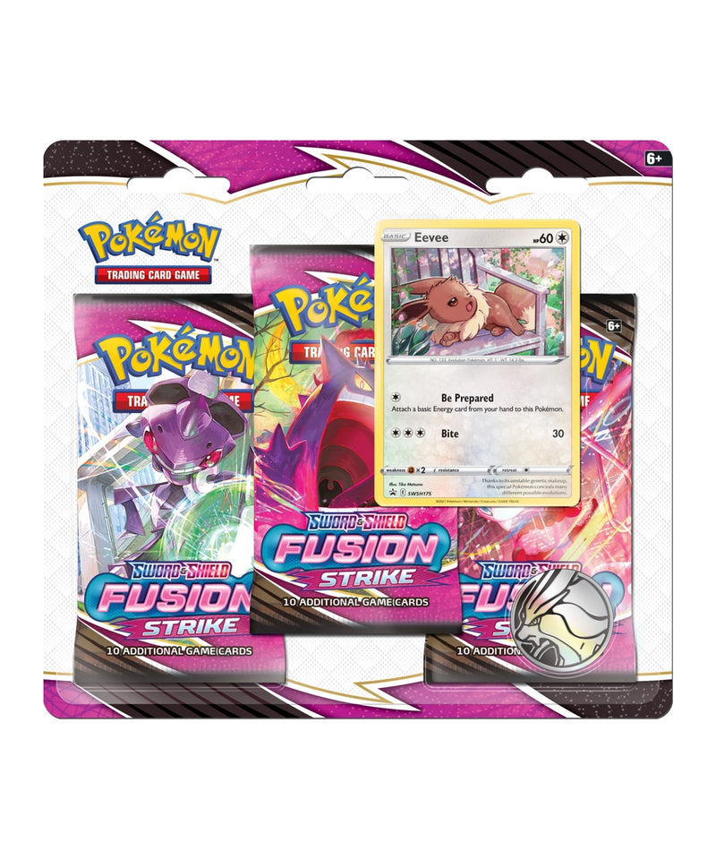 Fusion Strike 3-Pack Blister - Eevee