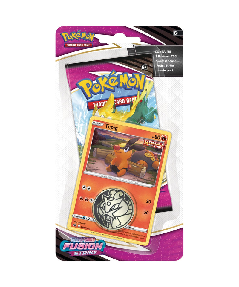 Fusion Strike Single Pack Blister - Tepig