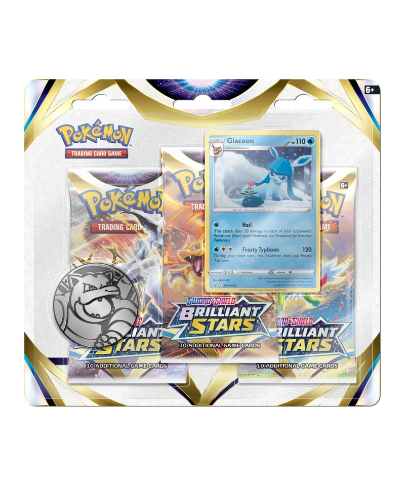Brilliant Stars 3-Pack Blister - Glaceon