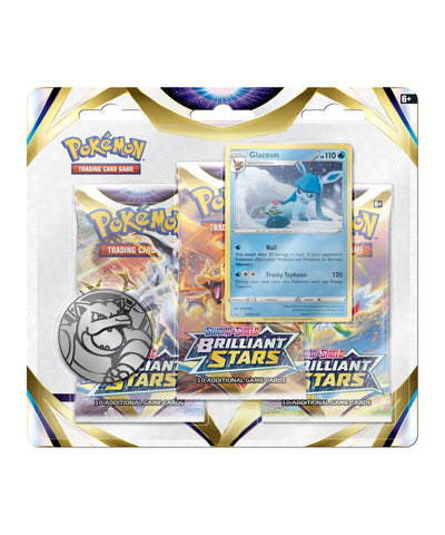 Brilliant Stars 3-Pack Blister - Glaceon