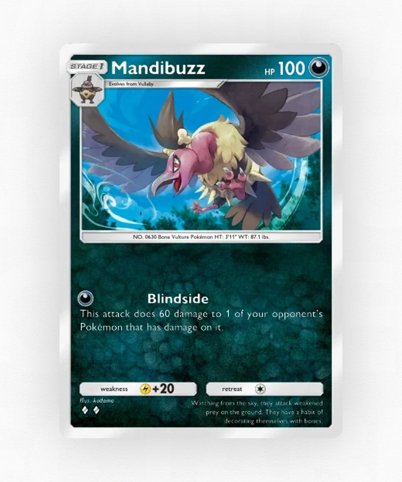 Mandibuzz - Pulsing Aura 110 (Non-Holo)