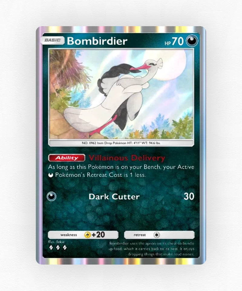 Bombirdier - Pulsing Aura 115 (Non-Holo)