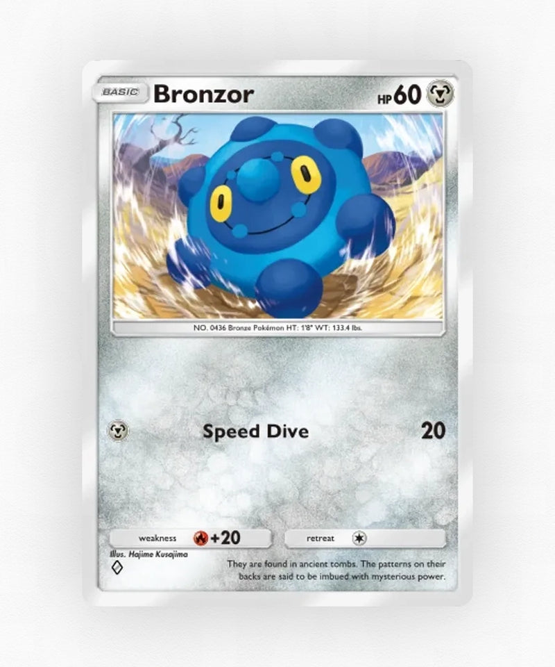 Bronzor - Pulsing Aura 117 (Non-Holo)