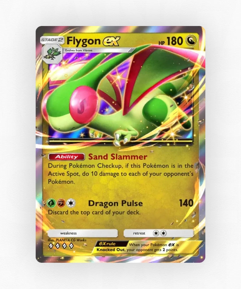 Flygon ex - Pulsing Aura 126 (Non-Holo)