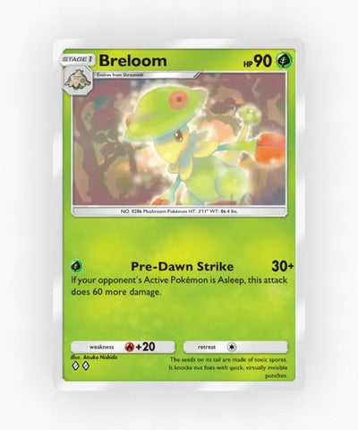 Breloom - Pulsing Aura 12 (Non-Holo)