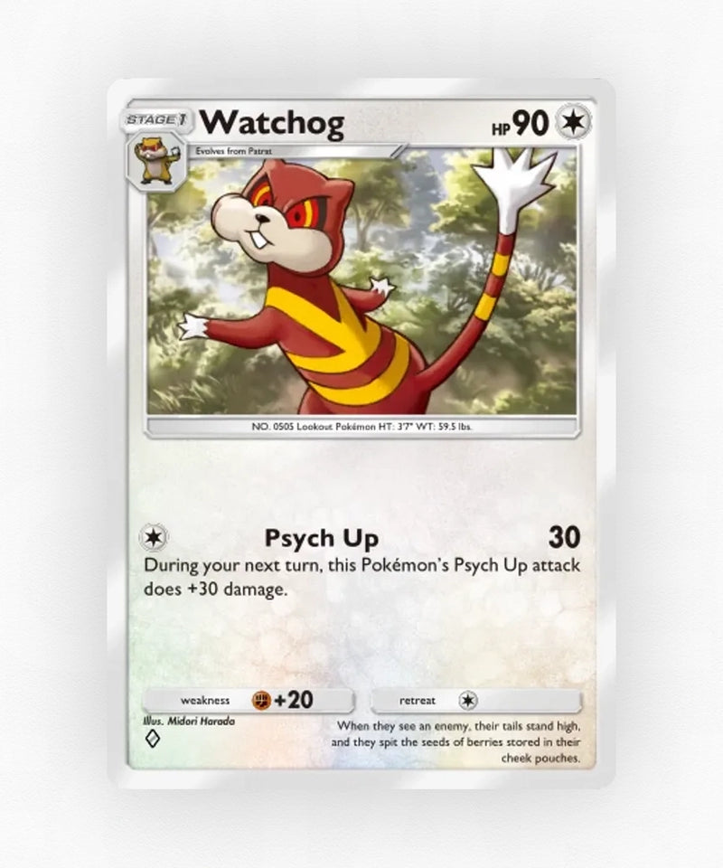 Watchog - Pulsing Aura 136 (Non-Holo)
