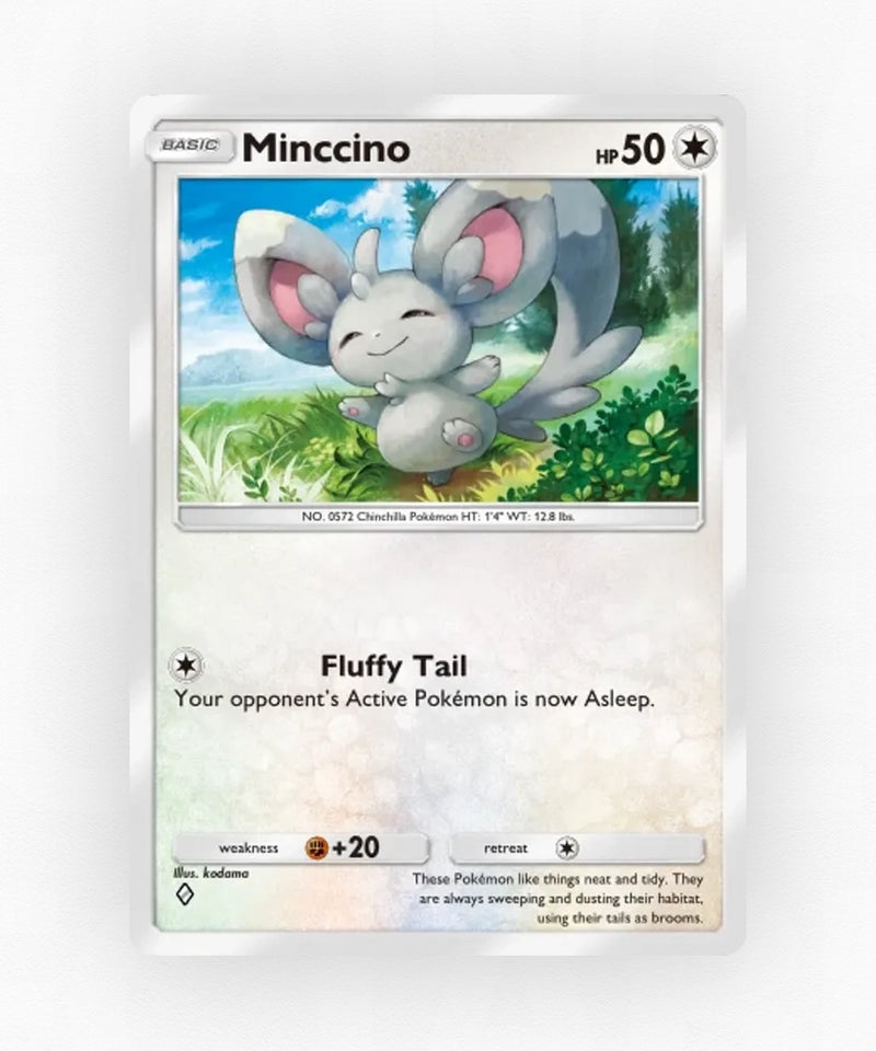 Minccino - Pulsing Aura 142 (Non-Holo)