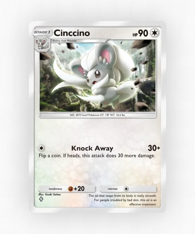 Cinccino - Pulsing Aura 143 (Non-Holo)