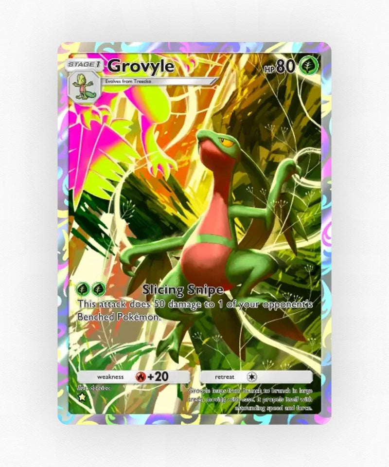 Grovyle - Pulsing Aura 157 (Non-Holo)