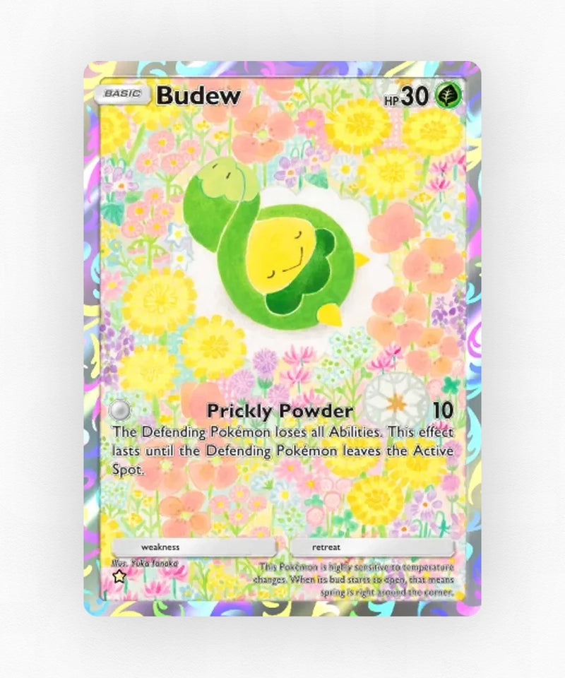 Budew - Pulsing Aura 159 (Non-Holo)