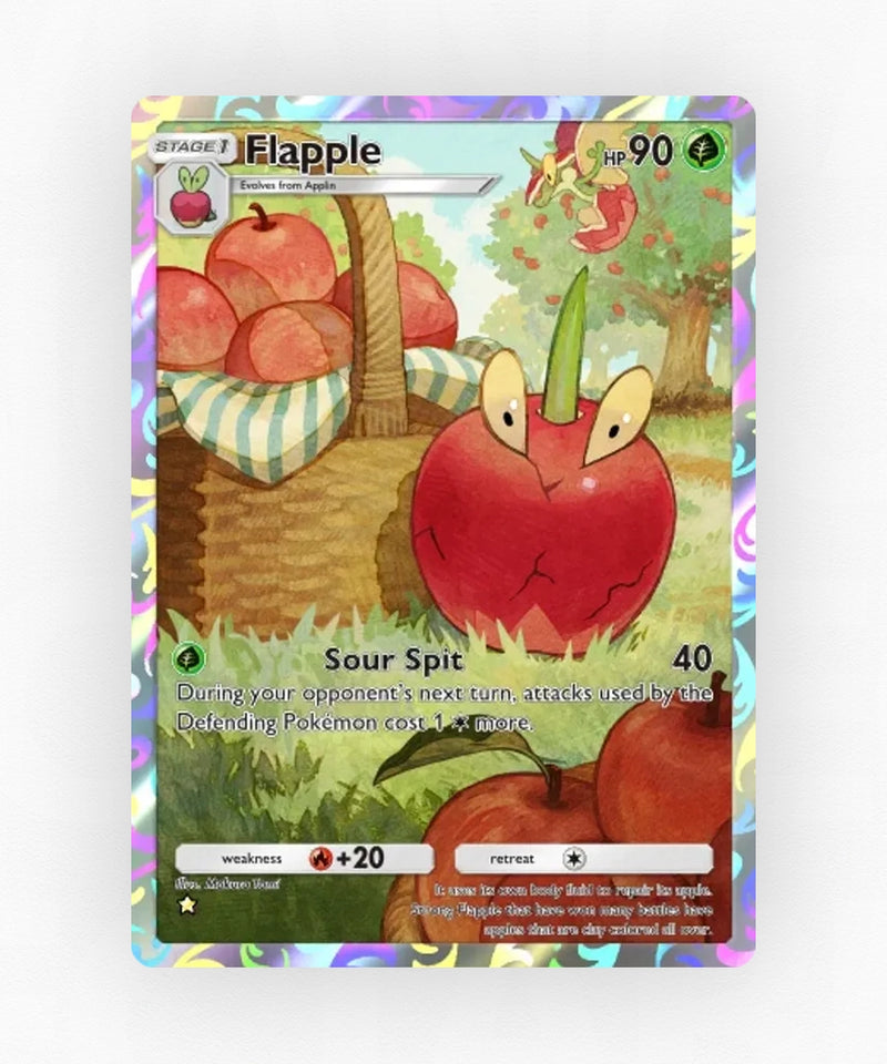 Flapple - Pulsing Aura 160 (Non-Holo)