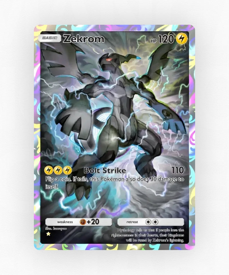 Zekrom - Pulsing Aura 163 (Non-Holo)