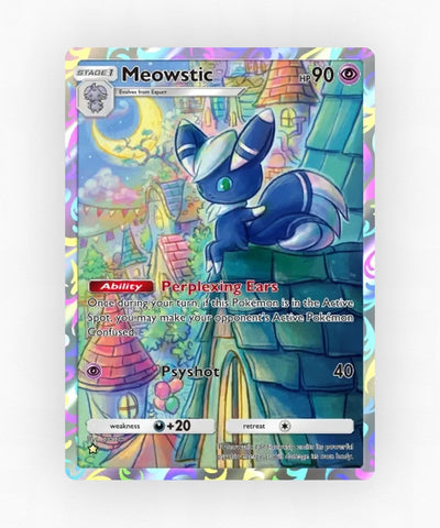 Meowstic - Pulsing Aura 165 (Non-Holo)